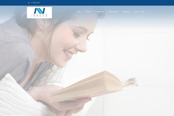 Innova theme site design template sample