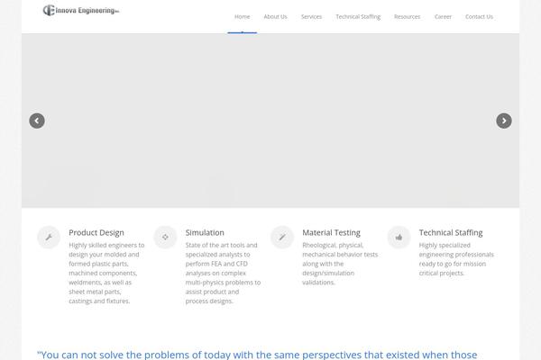 Astrum theme site design template sample