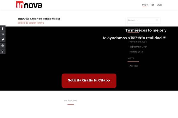 Minimal theme site design template sample