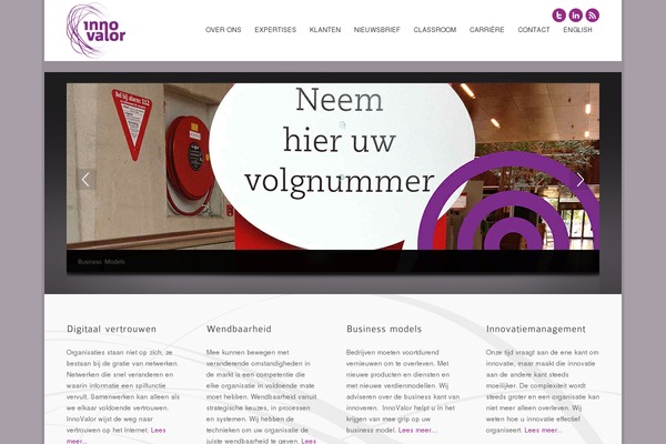 inFocus theme site design template sample