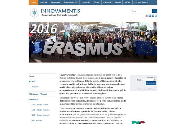 Academica theme site design template sample