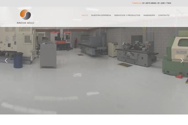 innovamold.com site used Wp_spectrum-child
