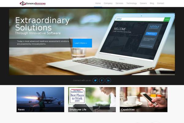 Simple theme site design template sample