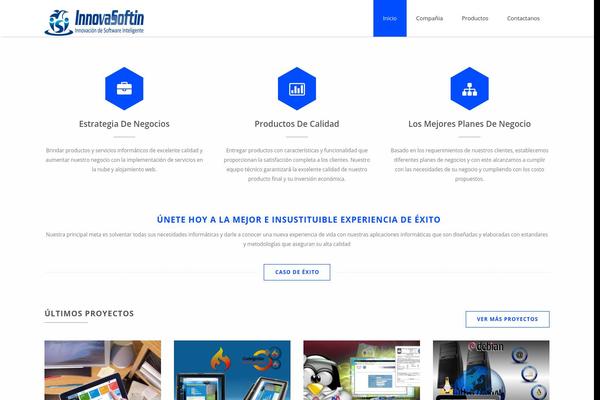 Advertica theme site design template sample