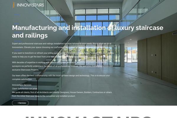 innovastairs.com site used Lotus Flower