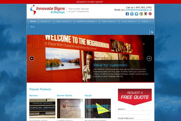 Site using Fast Secure Contact Form plugin