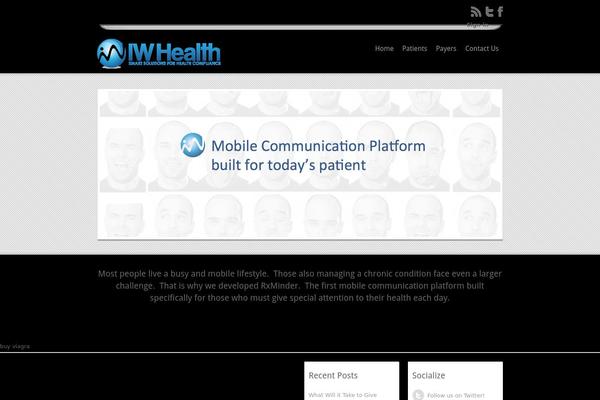 Athena theme site design template sample