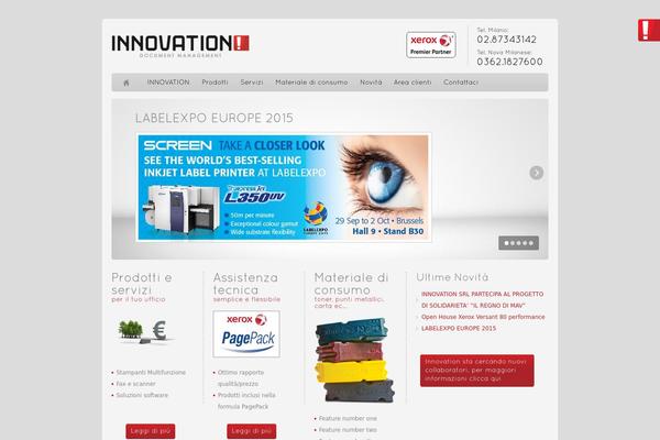 Epsilon theme site design template sample