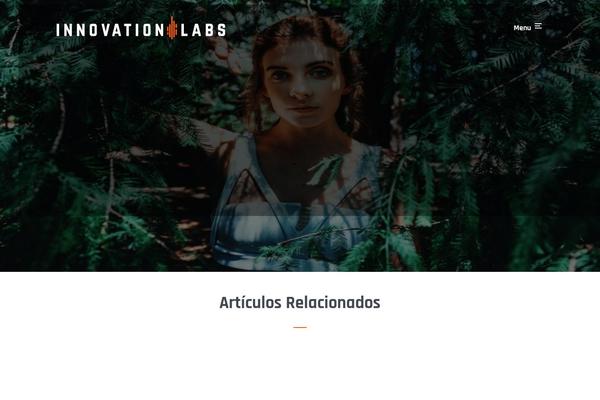 Johannes theme site design template sample