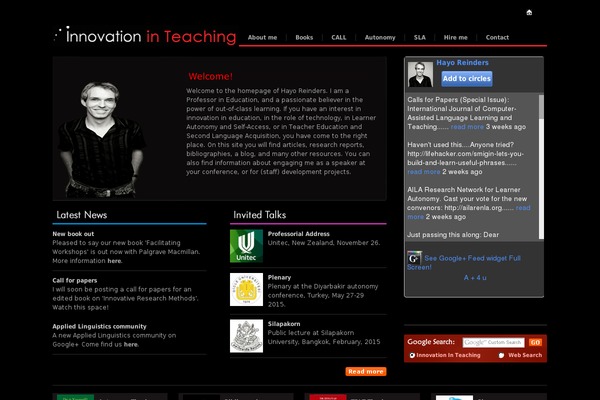 Default theme site design template sample