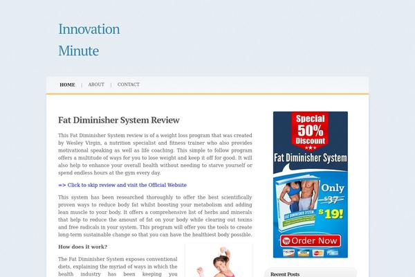 Cakifo theme site design template sample