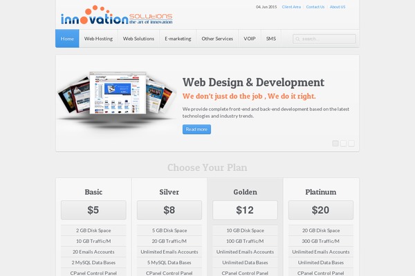 Sync theme site design template sample