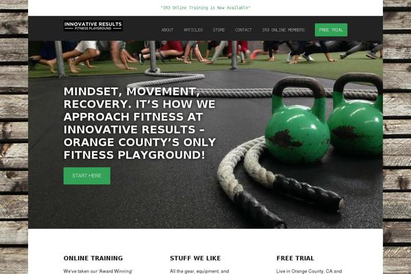 Rainmaker-pro theme site design template sample