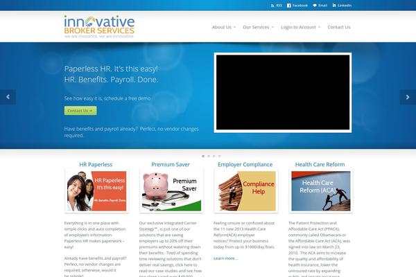 Sterling theme site design template sample