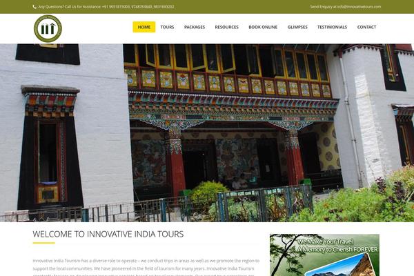 Site using Awesome Weather Widget plugin