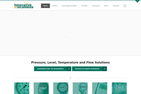 Spectro theme site design template sample