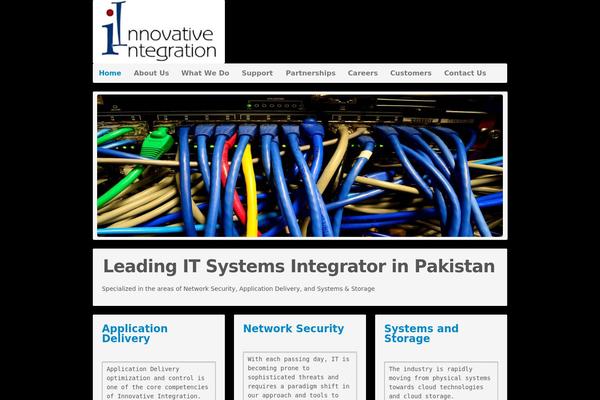 Innovative theme site design template sample