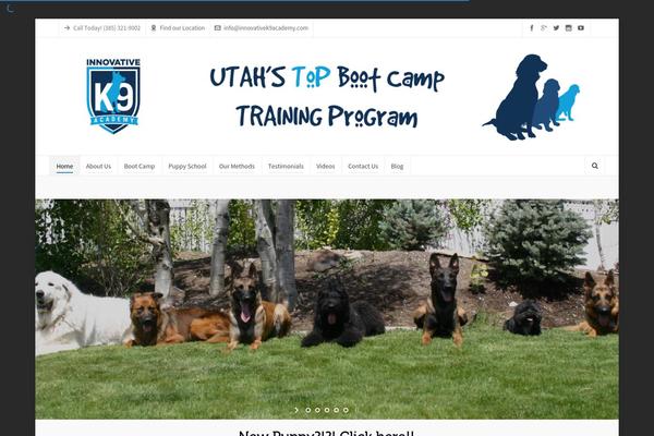 Highend theme site design template sample