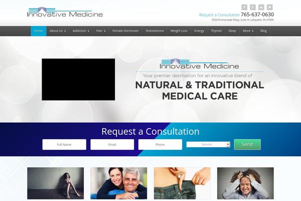 Outreach Pro theme site design template sample