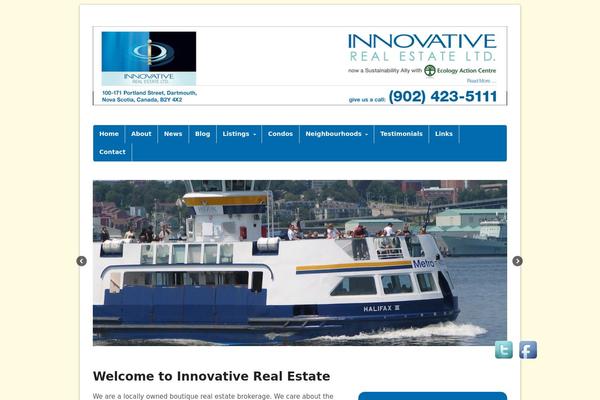 Canvas theme site design template sample