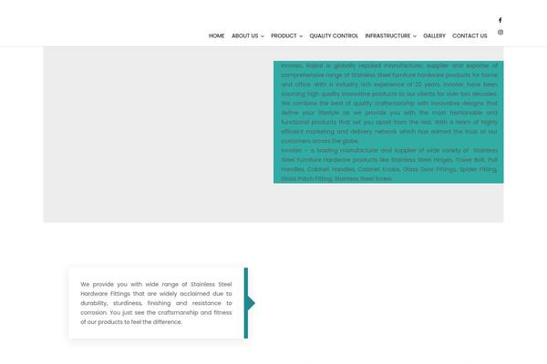 Modus theme site design template sample