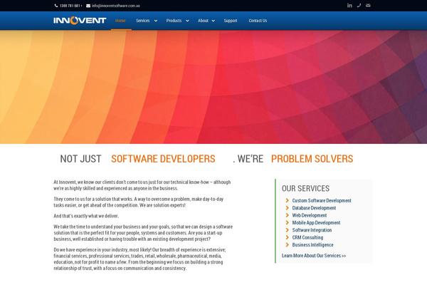 Souffle theme site design template sample