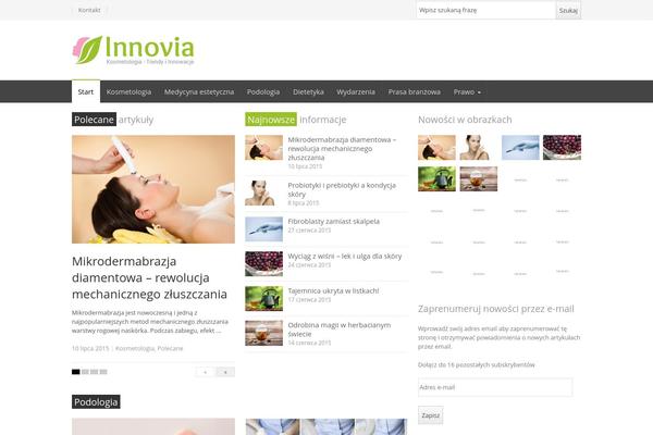 NewsPlus theme site design template sample