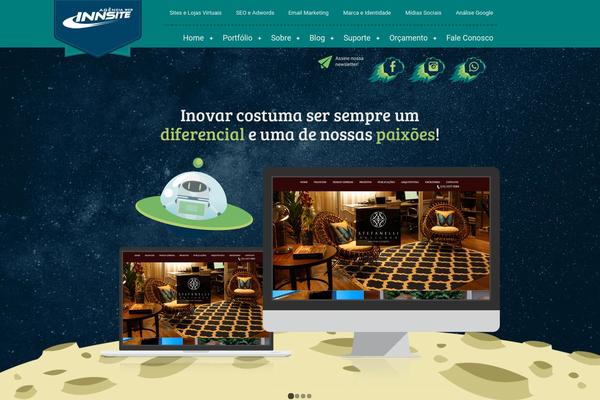 BlankSlate theme site design template sample