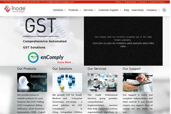 inodetechnologies.com site used Indoe-technologies