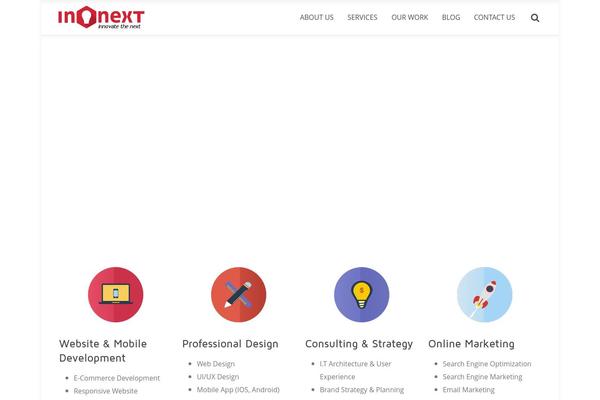 Qualia theme site design template sample