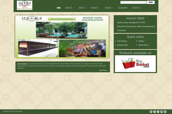Lensa theme site design template sample