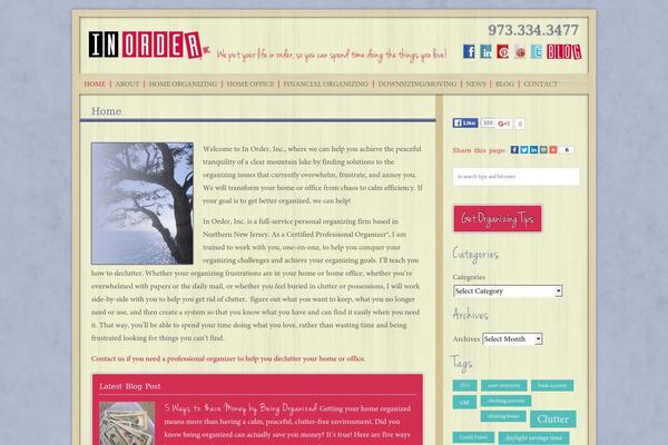 Adapt theme site design template sample