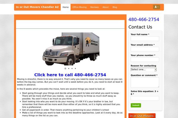 Site using PROPER Contact Form plugin
