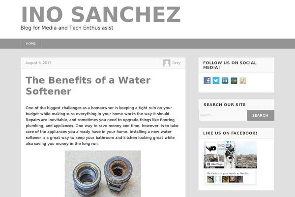 Socialize Lite theme site design template sample