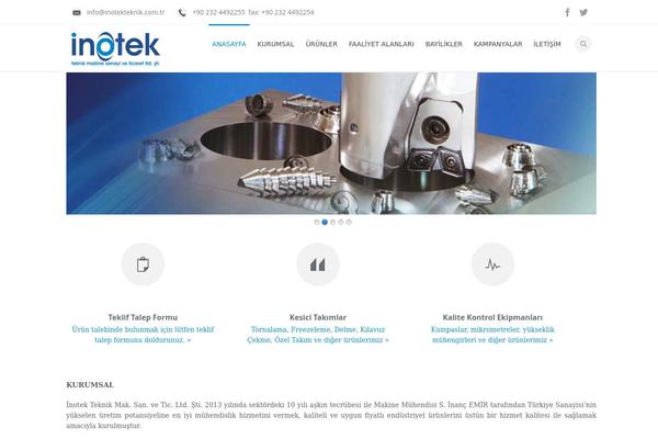 Mexin theme site design template sample