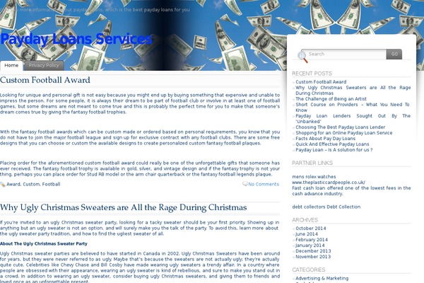 Fusion theme site design template sample
