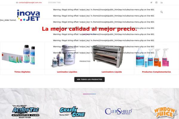 Shadow theme site design template sample
