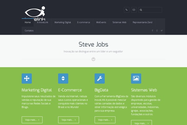 Falco theme site design template sample