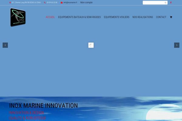 Scalia theme site design template sample