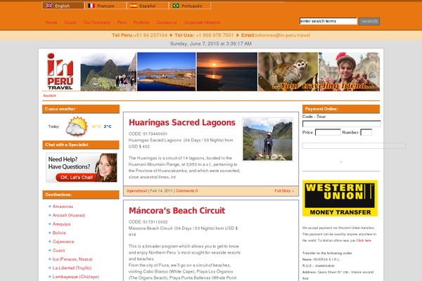 WP-Clear theme site design template sample
