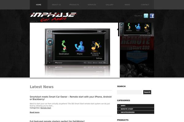 Site using Fancy-gallery-pro plugin
