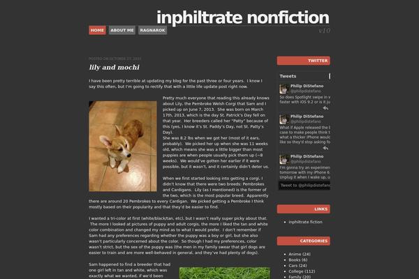 Sixhours theme site design template sample