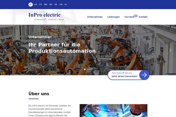 inpro-electric.de site used Inpro
