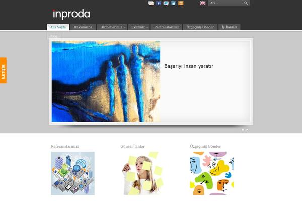 PureVISION theme site design template sample