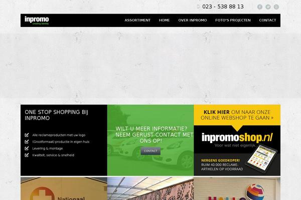 Tisson theme site design template sample