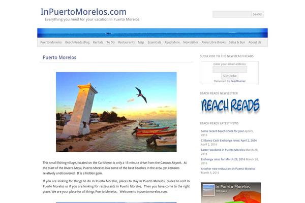 picochic theme site design template sample