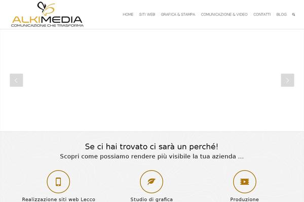 Enfold theme site design template sample