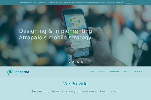 Credenza-wp theme site design template sample