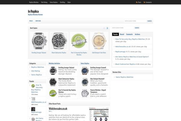 Site using Author Post Ratings plugin