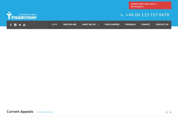 Charity Hub v1.02 theme site design template sample